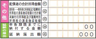 その他・延納の届出・税金の受け取り場所