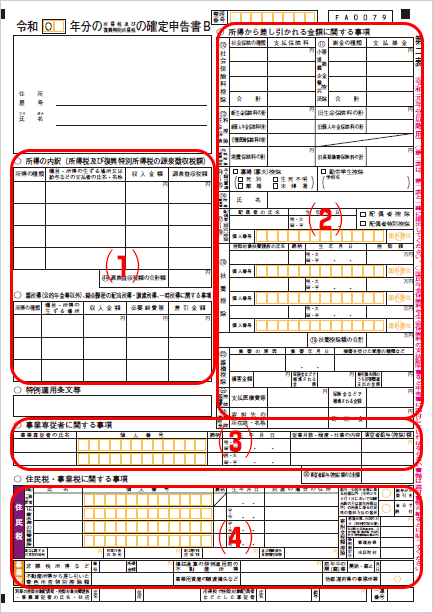 Ab 確定 違い 申告 「確定申告書A」と「確定申告書B」、どう違うの？