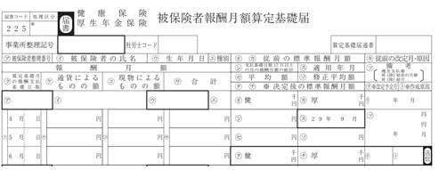 日本 年金 機構 算定 基礎 届